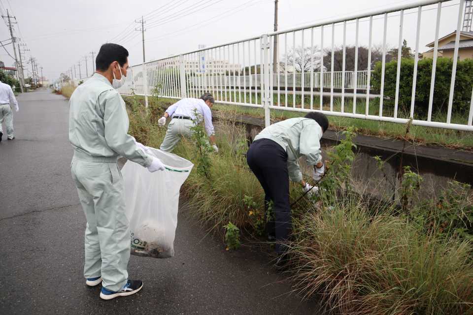 秋のゴミゼロ(530)運動を実施しました