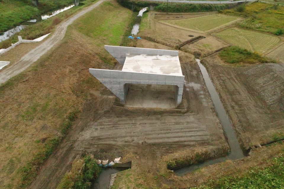 社会資本整備総合交付金（改築）工事（大型函渠工）002