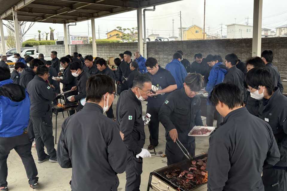 新入社員歓迎バーベキュー大会 開催！